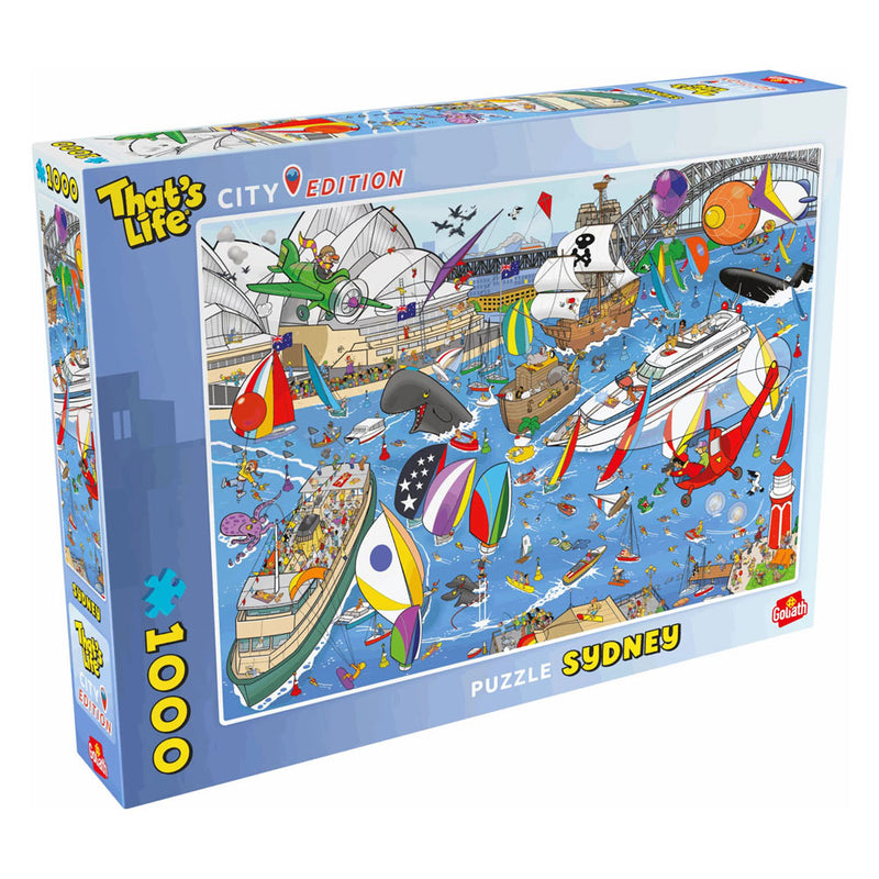 Load image into Gallery viewer, Goliath that's life city edition: sydney legpuzzel - 1000st.