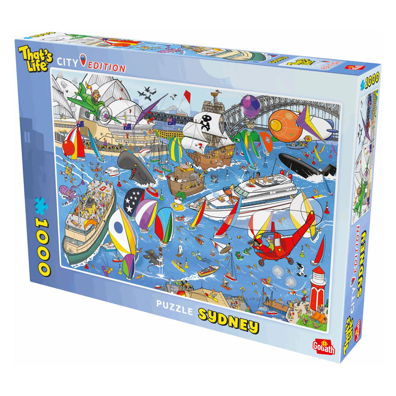 Load image into Gallery viewer, Goliath that's life city edition: sydney legpuzzel - 1000st.