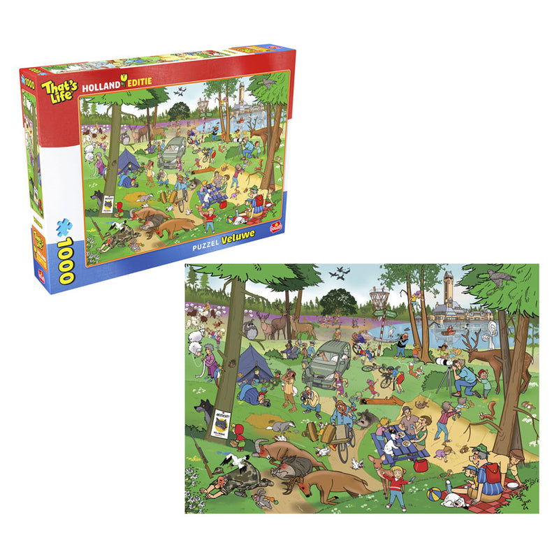 Load image into Gallery viewer, Goliath that's life hollandse editie: de veluwe legpuzzel - 1000st.