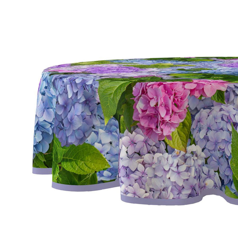 Load image into Gallery viewer, Wicotex tafelzeil rond hortensia 160cm