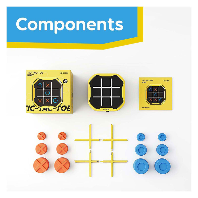 Load image into Gallery viewer, Giiker tic-tac-toe bolt spel - geel