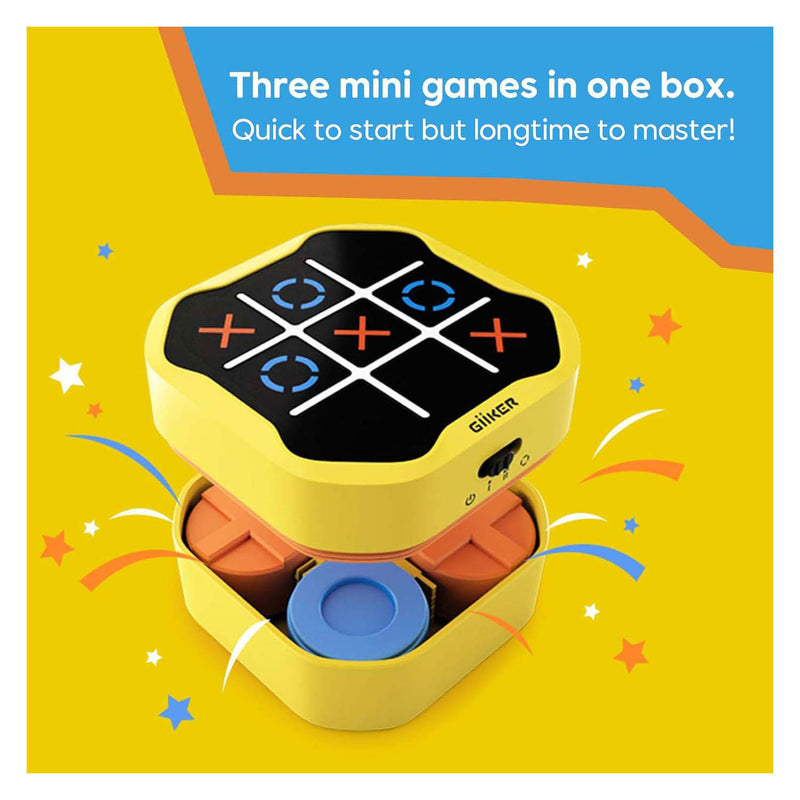 Load image into Gallery viewer, Giiker tic-tac-toe bolt spel - geel