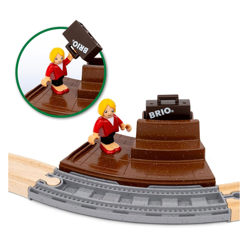 Load image into Gallery viewer, Ravensburger brio start treinset reis trein - 22dlg.