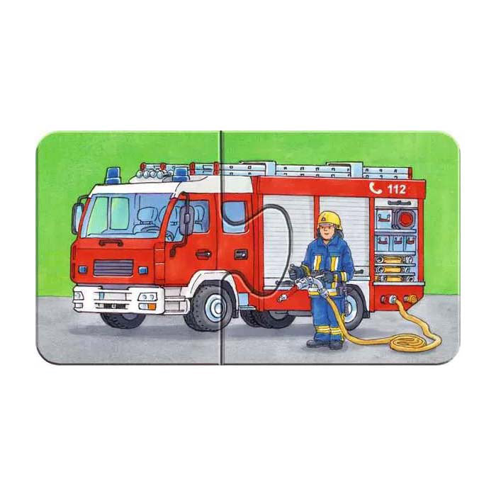 Load image into Gallery viewer, Ravensburger puzzel voertuigen 9x2pcs