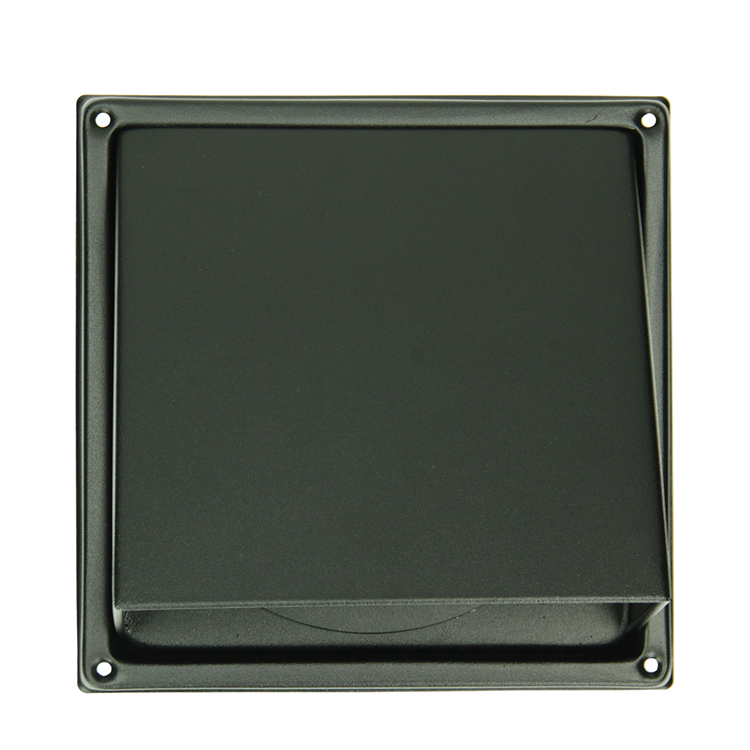 Load image into Gallery viewer, Renson 1066436 - zwart inox dampkaprooster type 641 ø100mm, opbouw | 2 stuks