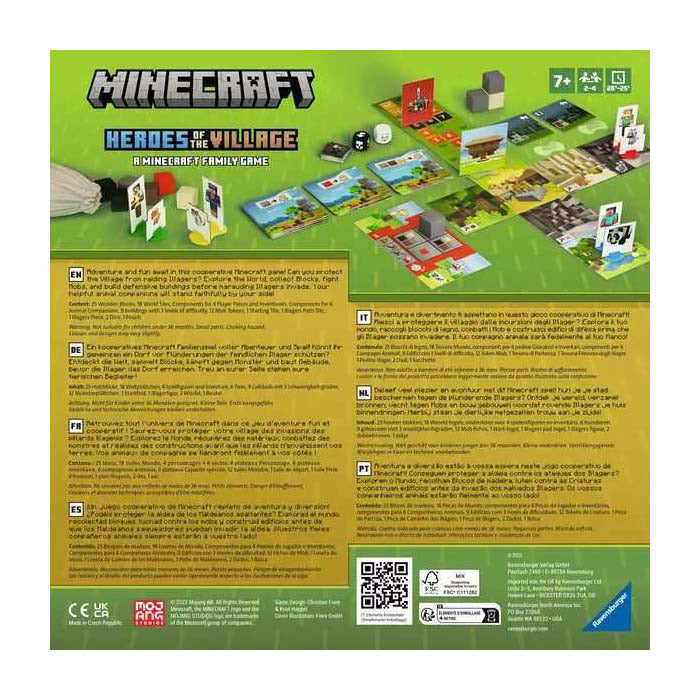 Load image into Gallery viewer, Ravensburger minecraft junior - heroes of the village bordspel