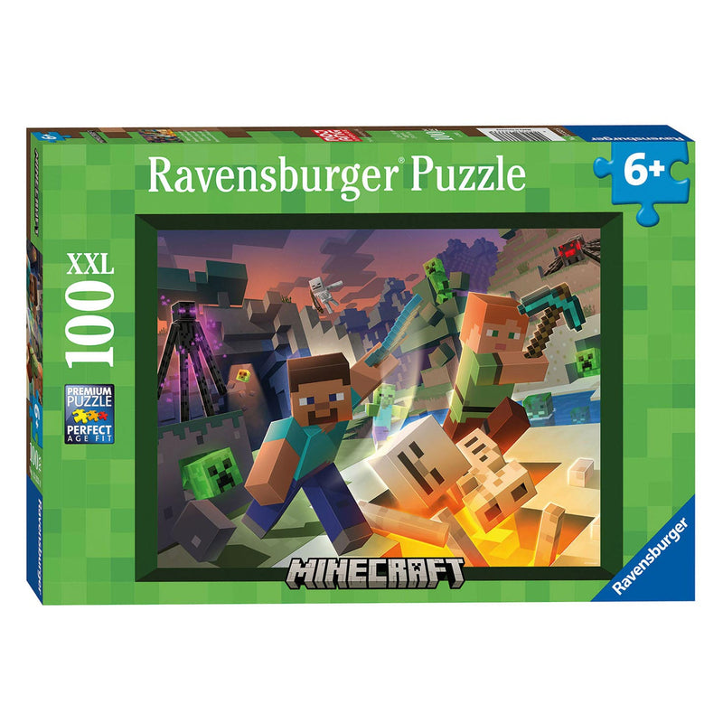 Load image into Gallery viewer, Ravensburger monster minecraft leguzzel, 100st.