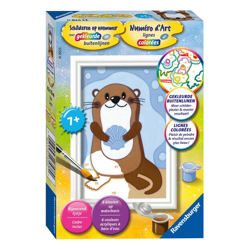 Load image into Gallery viewer, Ravensburger Schilderen op Nummer Otter