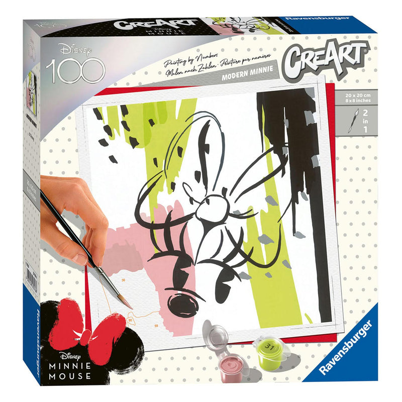 Load image into Gallery viewer, Ravensburger CreArt - Disney 100 Jaar Minnie Mouse 3