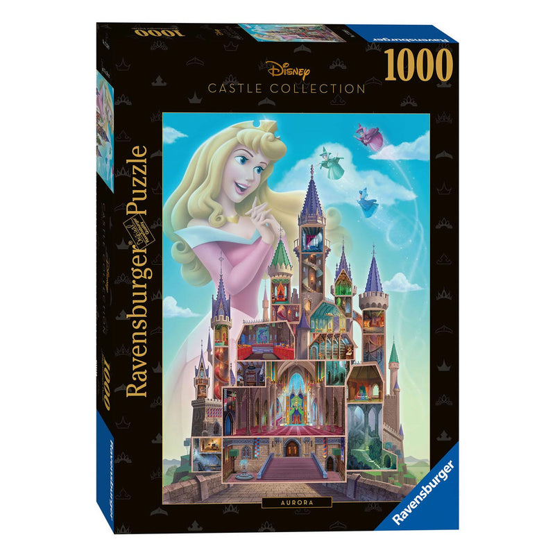 Load image into Gallery viewer, Ravensburger Puzzel Castles Aurora, 1000st.