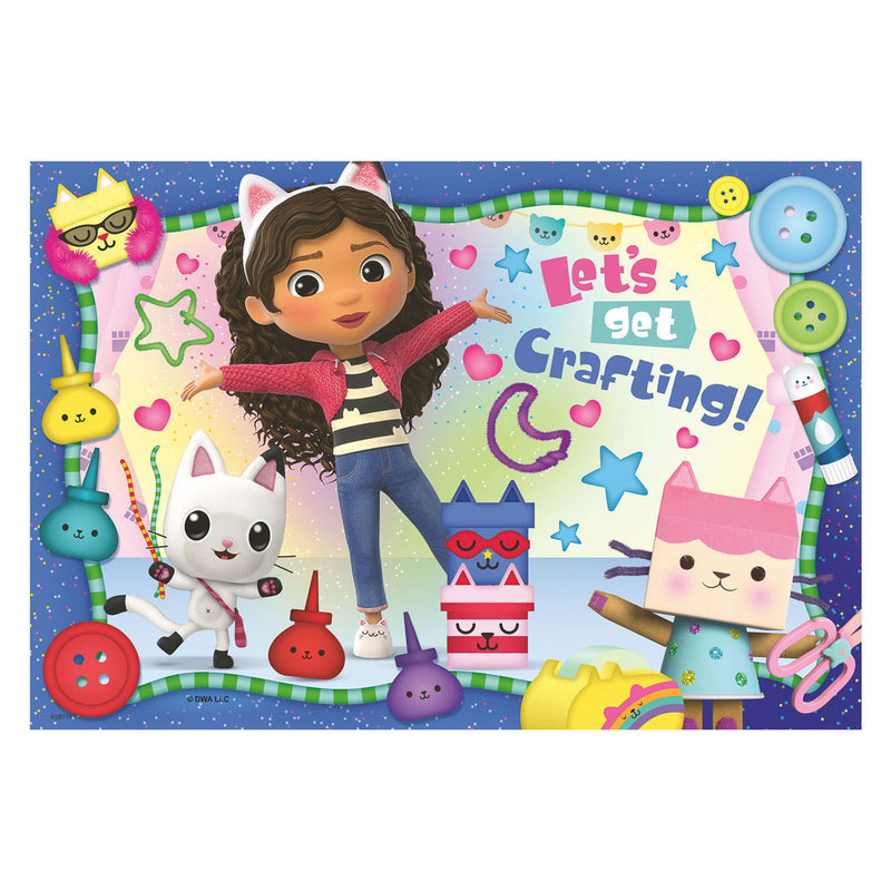 Load image into Gallery viewer, Ravensburger gabby's poppenhuis legpuzzel, 2x24st.