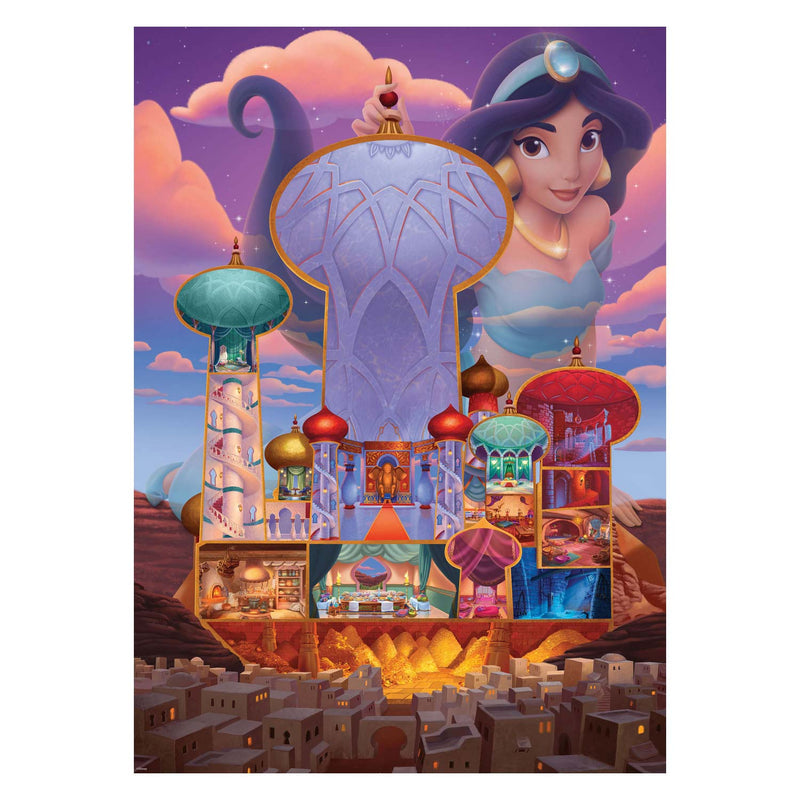 Load image into Gallery viewer, Ravensburger Castles Jasmine Legpuzzel, 1000st.