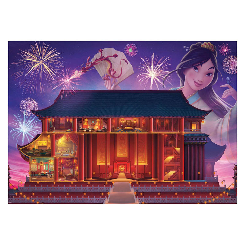 Load image into Gallery viewer, Ravensburger castles mulan legpuzzel, 1000st.
