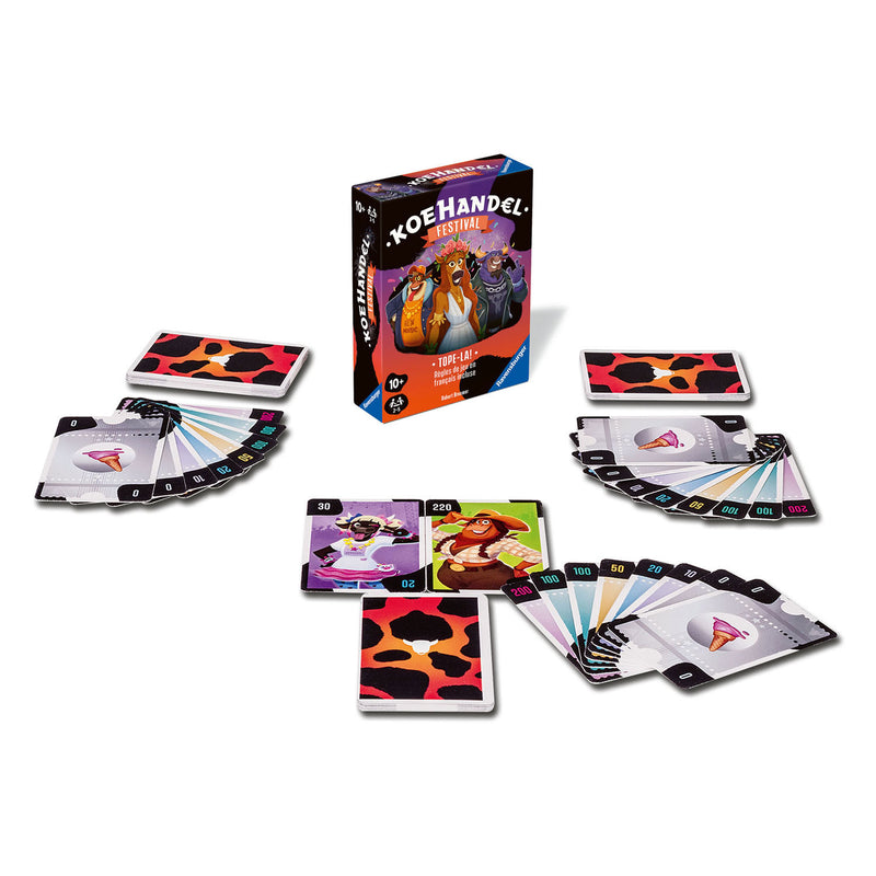 Load image into Gallery viewer, Ravensburger koehandel festival kaartspel