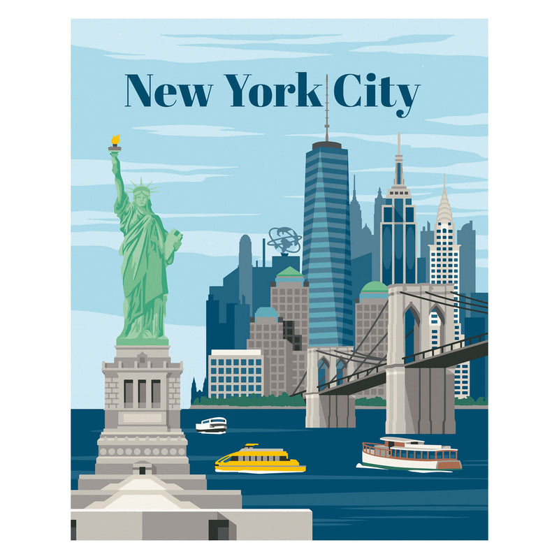 Load image into Gallery viewer, Ravensburger creart schilderen op nummer - kleurrijk new york