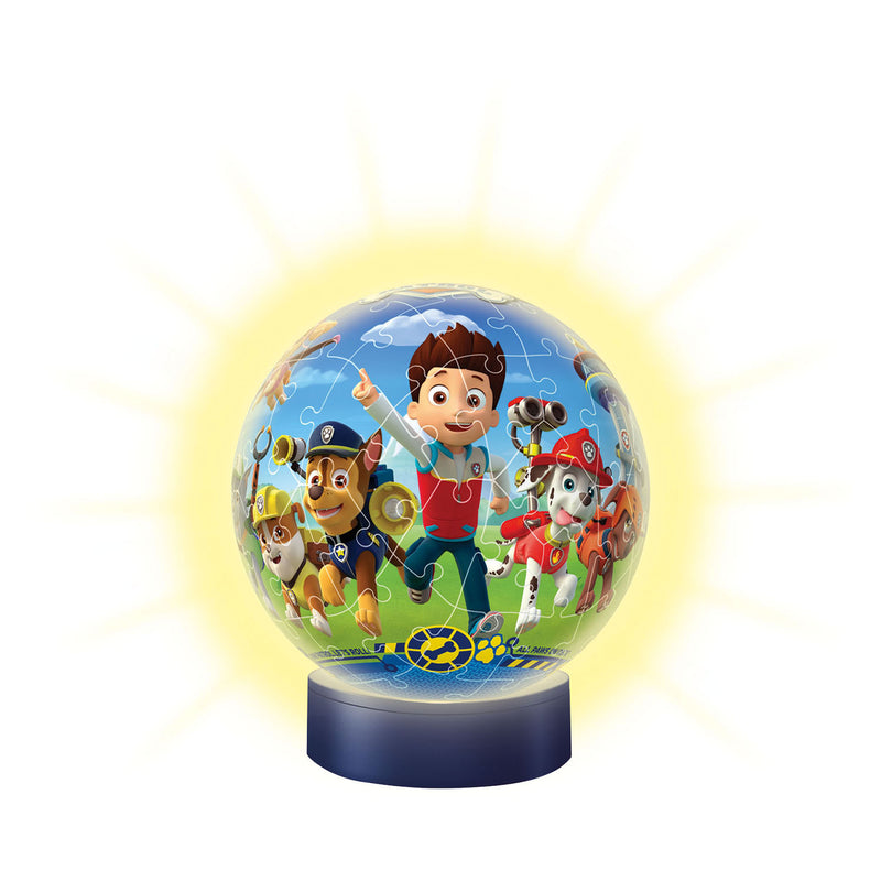 Load image into Gallery viewer, Ravensburger 3d puzzel paw patrol nachtlamp, 72st.