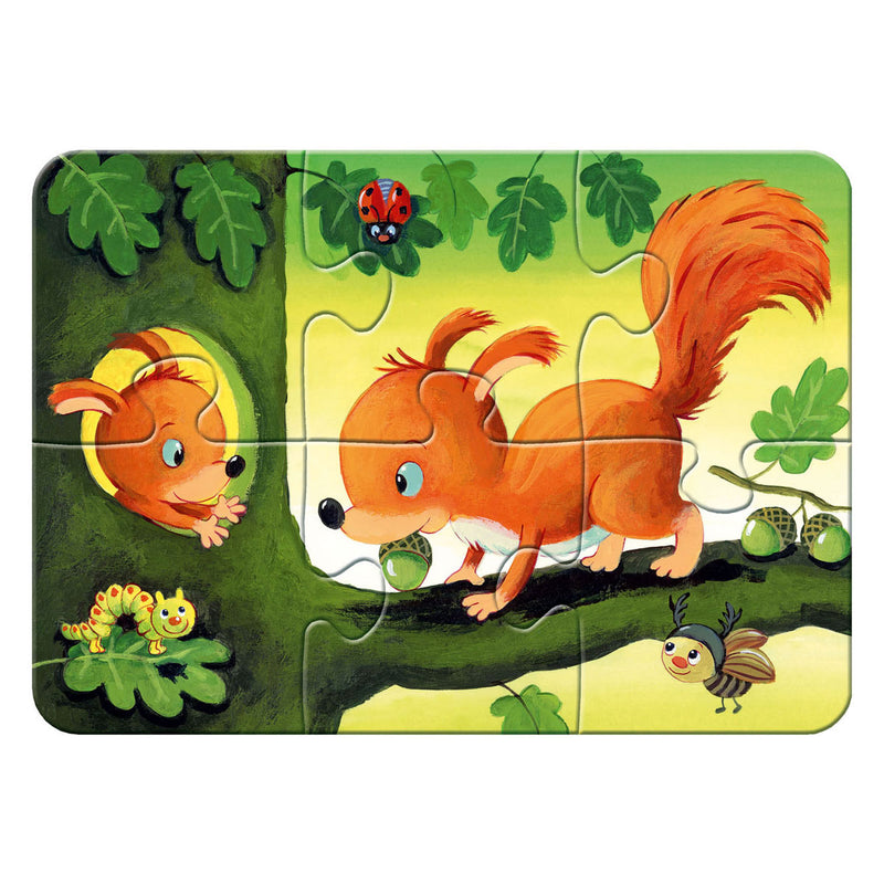 Load image into Gallery viewer, Ravensburger legpuzzel kleine dierenfamilies, 4in1