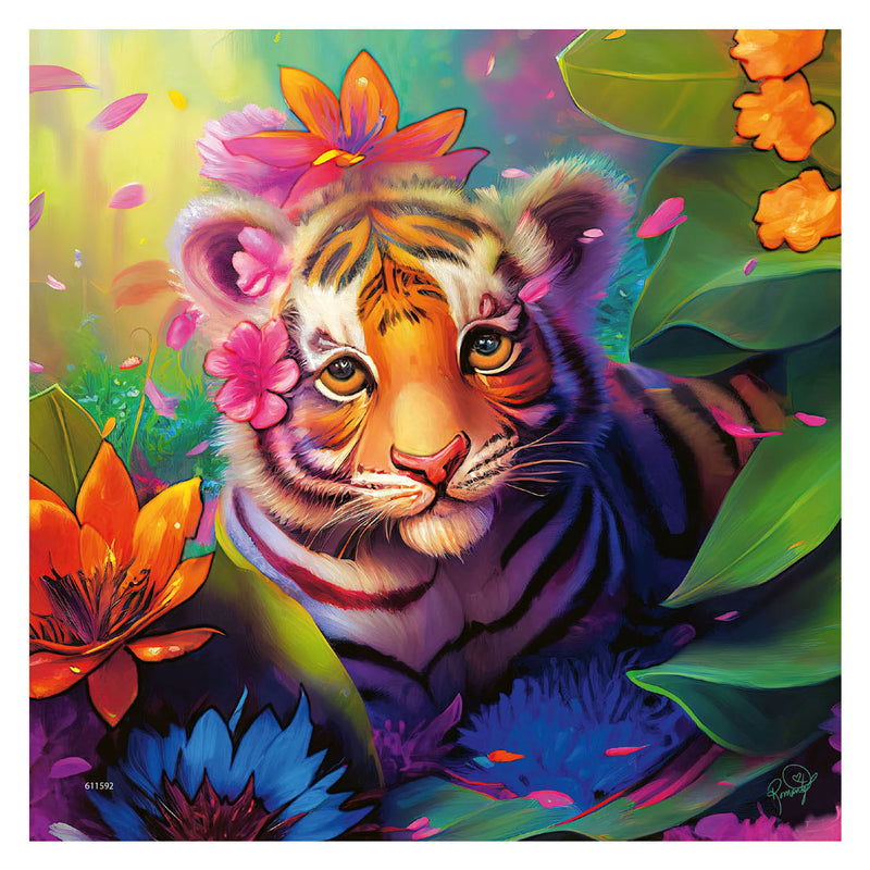 Load image into Gallery viewer, Ravensburger puzzel jungle babies - drie puzzels - 49 stukjes - kinderpuzzel