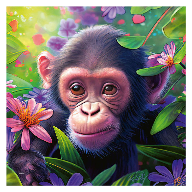 Load image into Gallery viewer, Ravensburger puzzel jungle babies - drie puzzels - 49 stukjes - kinderpuzzel