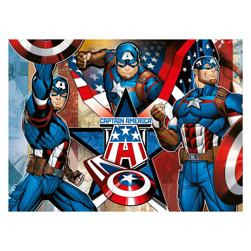 Load image into Gallery viewer, Ravensburger puzzel captain america - legpuzzel - 100 xxl stukjes
