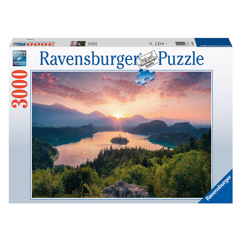 Load image into Gallery viewer, Ravensburger legpuzzel meer van bled slovenie, 3000st.