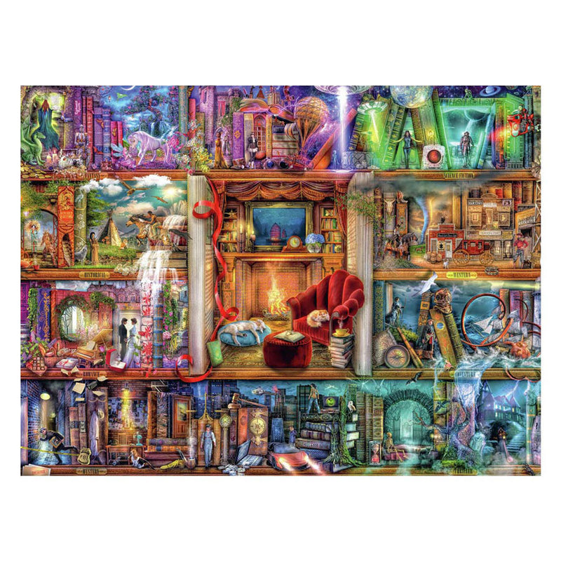Load image into Gallery viewer, Ravensburger puzzel de grote bibliotheek - legpuzzel - 1500 stukjes