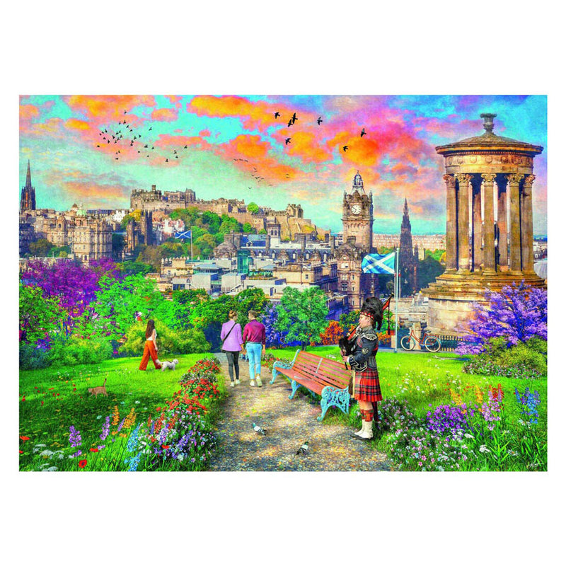 Load image into Gallery viewer, Ravensburger legpuzzel edinburgh romance, 1000st.