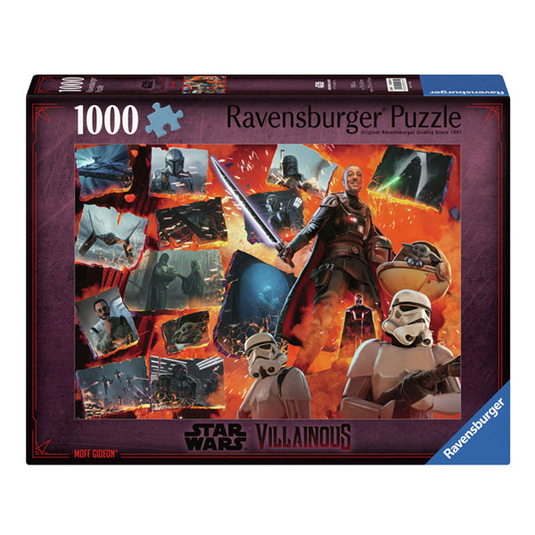 Load image into Gallery viewer, Ravensburger legpuzzel star wars villainous moff gideon, 1000st.