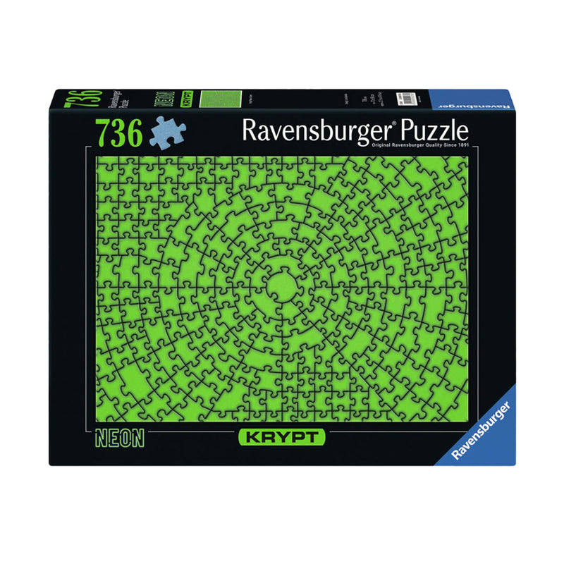 Load image into Gallery viewer, Ravensburger legpuzzel krypt neon green, 736st.