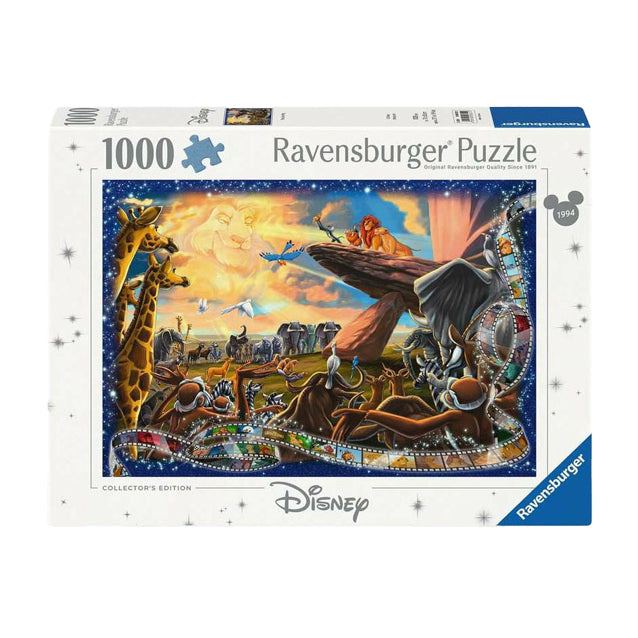 Load image into Gallery viewer, Ravensburger legpuzzel de leeuwenkoning, 1000st.