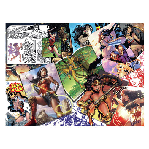 Load image into Gallery viewer, Ravensburger legpuzzel wonder woman 1500 stukjes puzzel volwassenen.