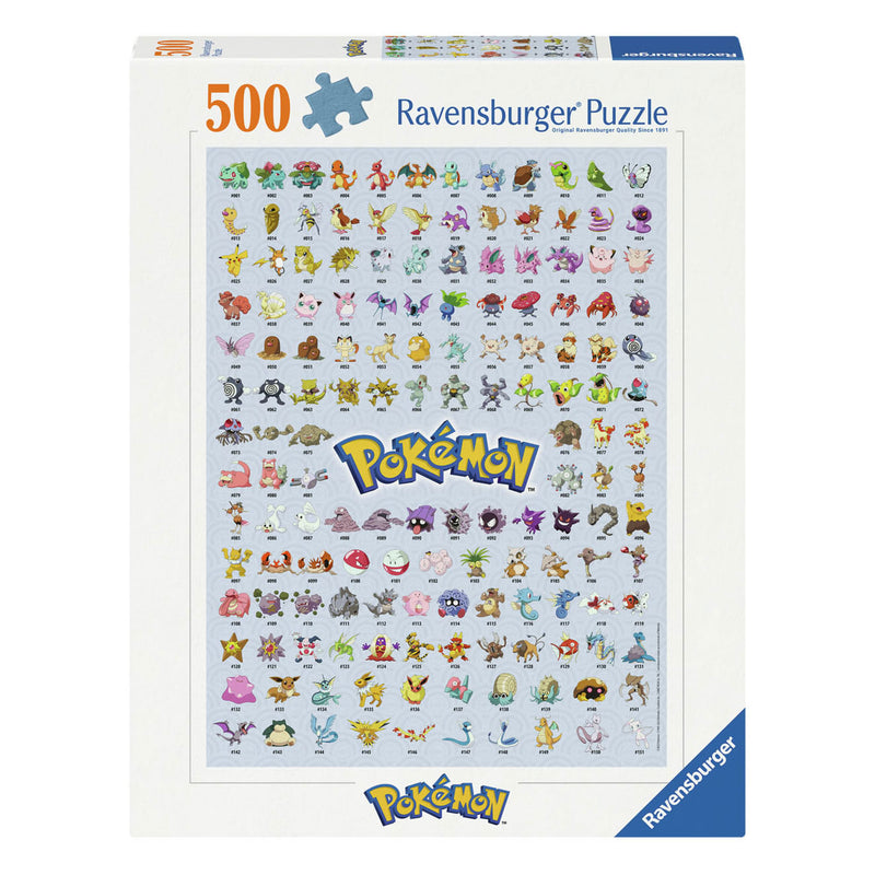 Load image into Gallery viewer, Ravensburger legpuzzel pokémon, 500st.