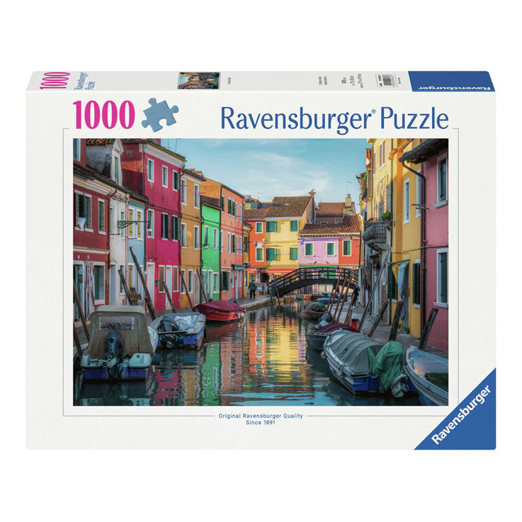 Load image into Gallery viewer, Ravensburger legpuzzel burano italie, 1000st.