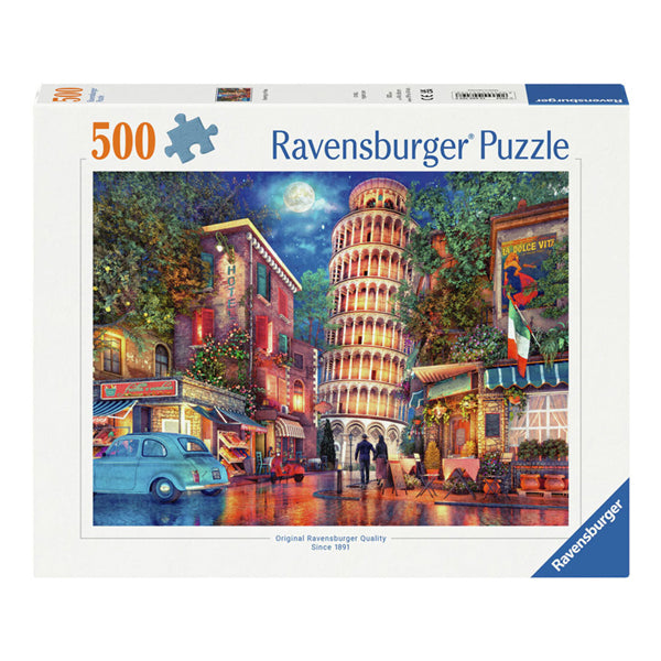 Load image into Gallery viewer, Ravensburger legpuzzel avond in pisa, 500st.