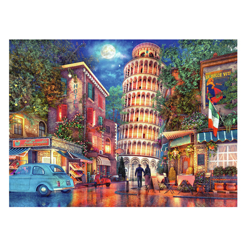 Load image into Gallery viewer, Ravensburger legpuzzel avond in pisa, 500st.