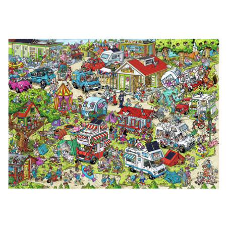 Load image into Gallery viewer, Ravensburger legpuzzel holiday resort 1: the campsite, 1000st.