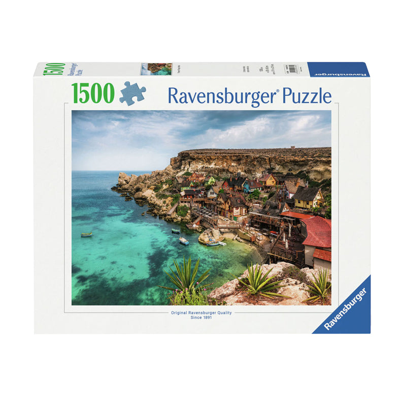Load image into Gallery viewer, Ravensburger legpuzzel popeye village malta, 1500st.