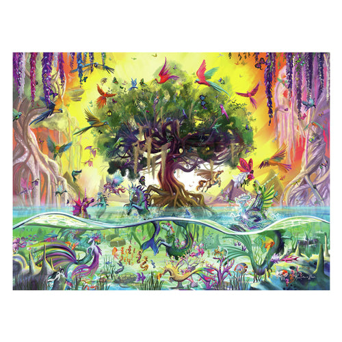 Load image into Gallery viewer, Ravensburger puzzel eenhoorns 1500pcs