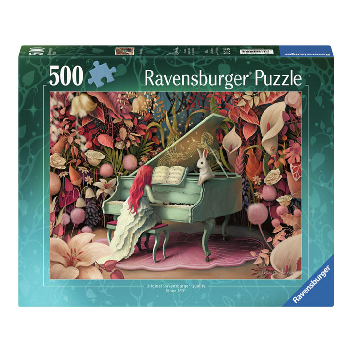 Load image into Gallery viewer, Ravensburger legpuzzel rabbit recital, 500st.