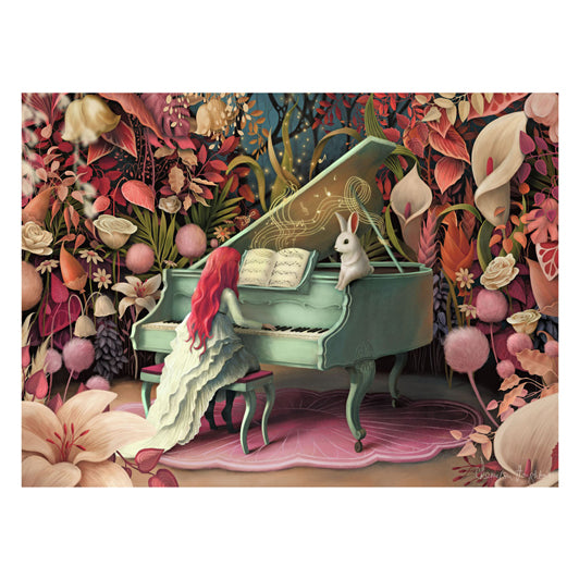 Load image into Gallery viewer, Ravensburger puzzel rabbit recital - legpuzzel - 500 stukjes