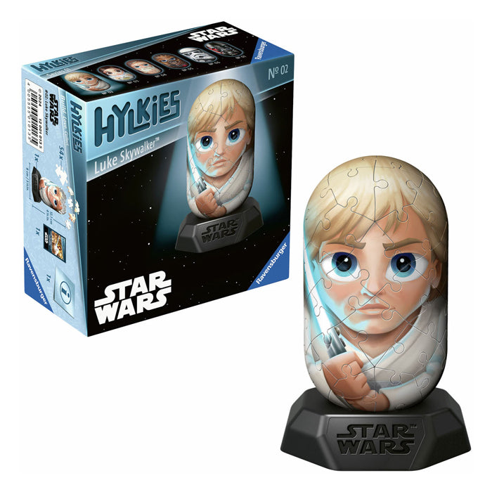 Load image into Gallery viewer, Ravensburger 3d puzzel hylkies star wars luke skywalker, 54st.