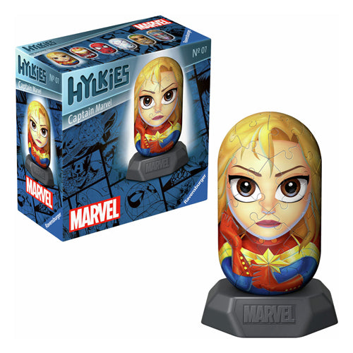 Load image into Gallery viewer, Ravensburger 3d puzzel hylkies marvel captain marvel, 54st.