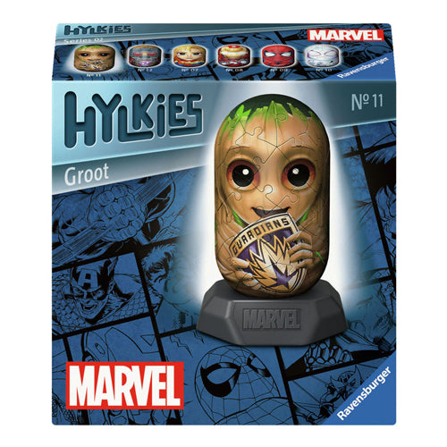 Load image into Gallery viewer, Ravensburger 3d puzzel hylkies marvel groot, 54st.