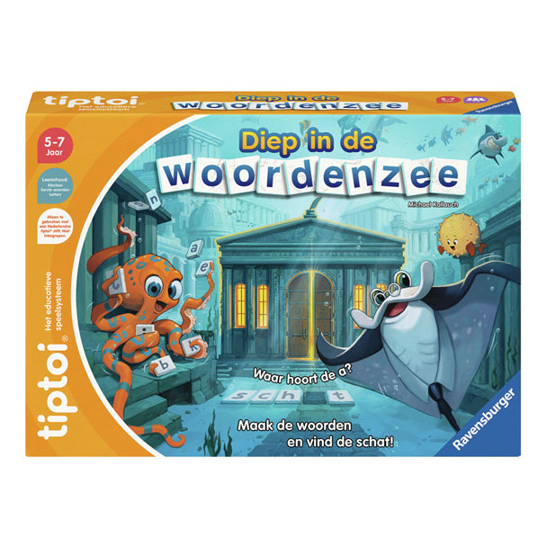 Load image into Gallery viewer, Ravensburger tiptoi diep in de woordenzee