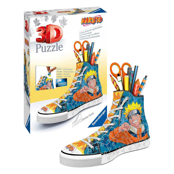 Load image into Gallery viewer, Ravensburger 3d puzzel sneaker naruto, 108st.