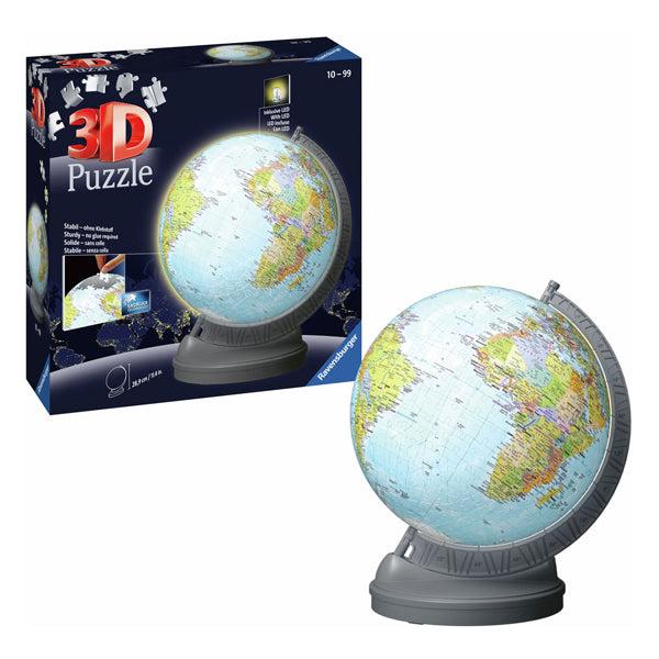 Load image into Gallery viewer, Ravensburger aarde met licht - 3d puzzel