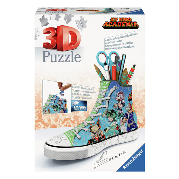 Load image into Gallery viewer, Ravensburger 3d puzzel sneaker my hero academia, 108st.
