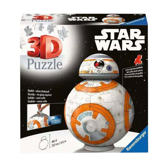 Load image into Gallery viewer, Ravensburger star wars bb8 - 3d puzzel