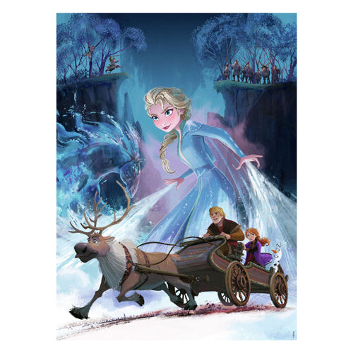 Load image into Gallery viewer, Ravensburger legpuzzel xxl disney frozen 2 het mysterieuze bos, 200st.