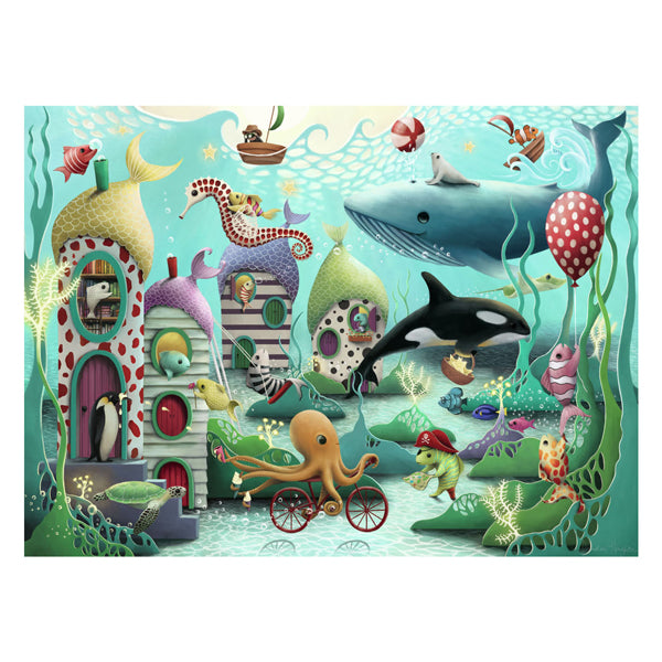 Load image into Gallery viewer, Ravensburger puzzel magische onderwaterwereld - legpuzzel - 100 stukjes